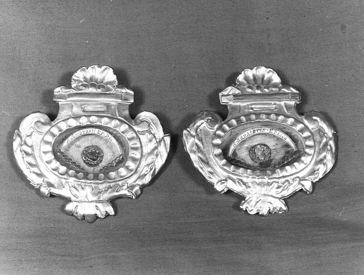 reliquiario - bottega lombarda (fine/inizio secc. XVIII/ XIX)