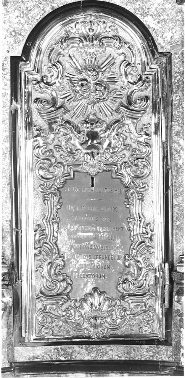 sportello di tabernacolo - bottega italiana (sec. XVIII)