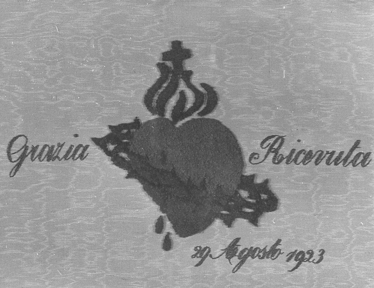 ex voto - manifattura italiana (sec. XX)