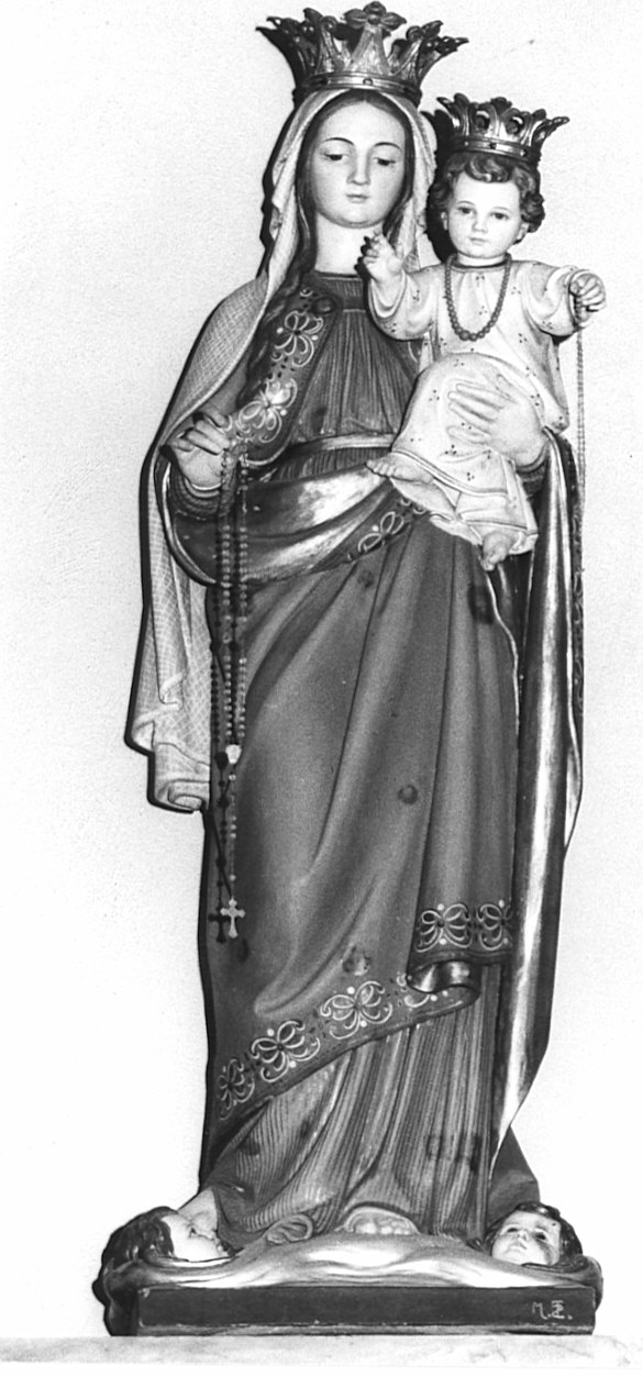 Madonna con Bambino (statua) - bottega lombarda (seconda metà sec. XIX)