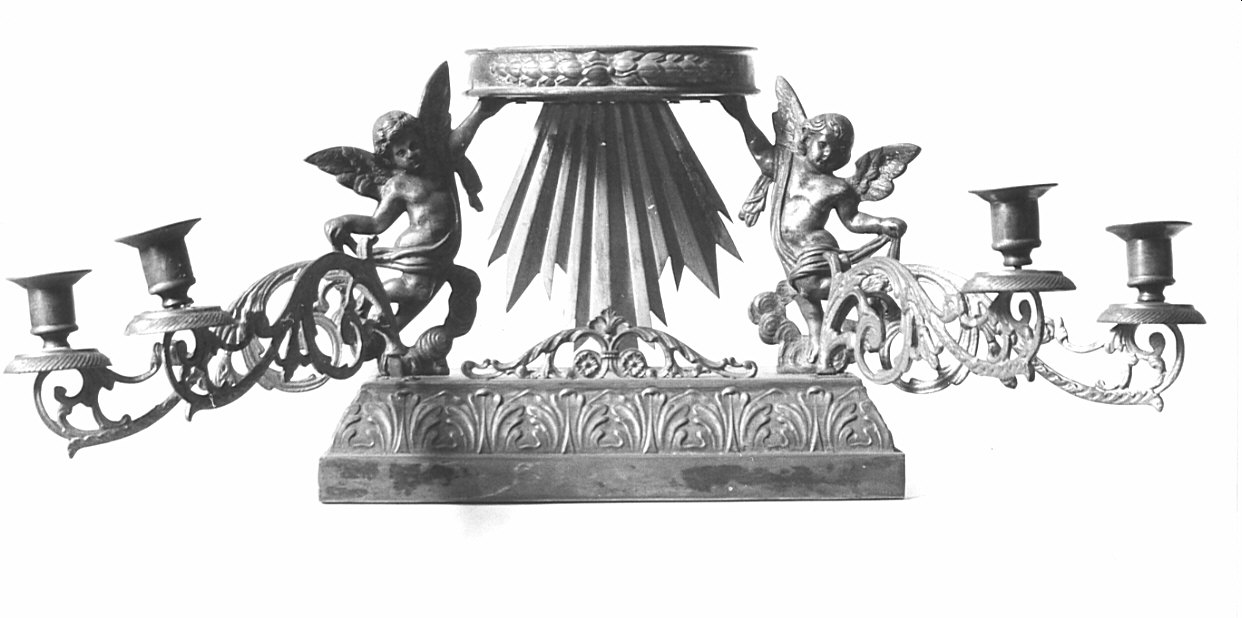 tronetto per esposizione eucaristica - bottega lombarda (fine/inizio secc. XIX/ XX)