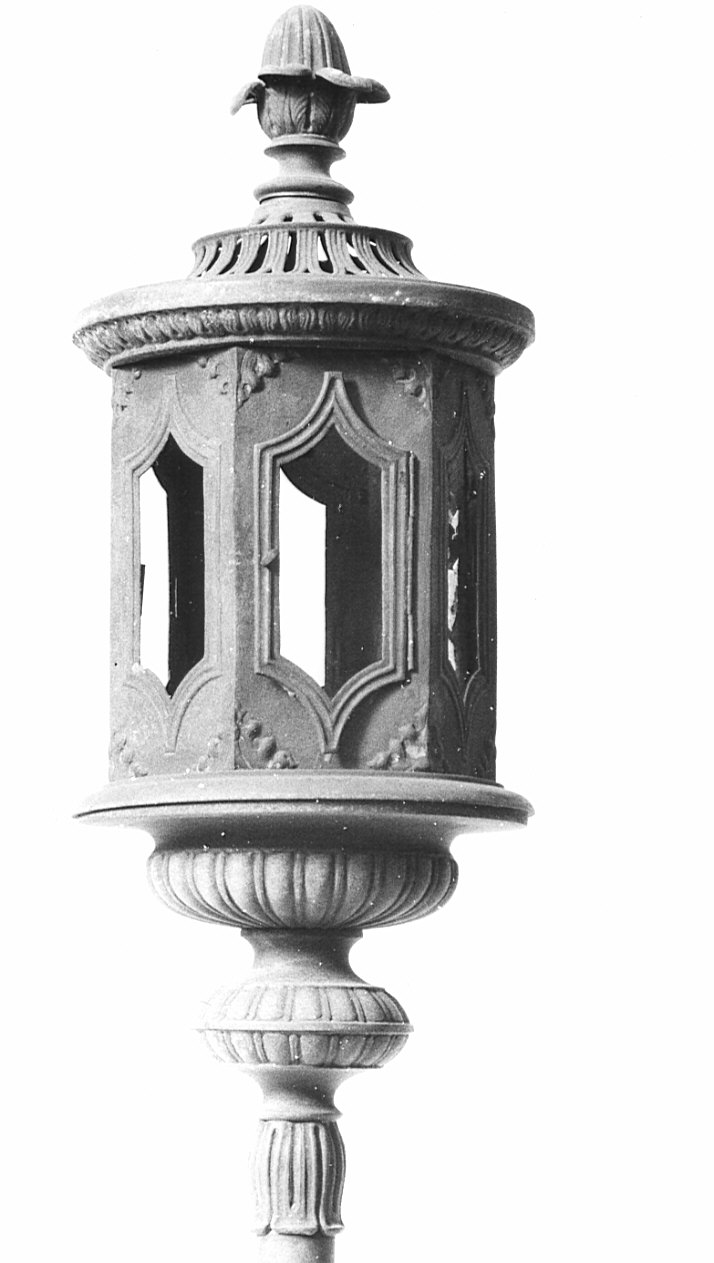 lanterna processionale, coppia - bottega lombarda (sec. XIX)