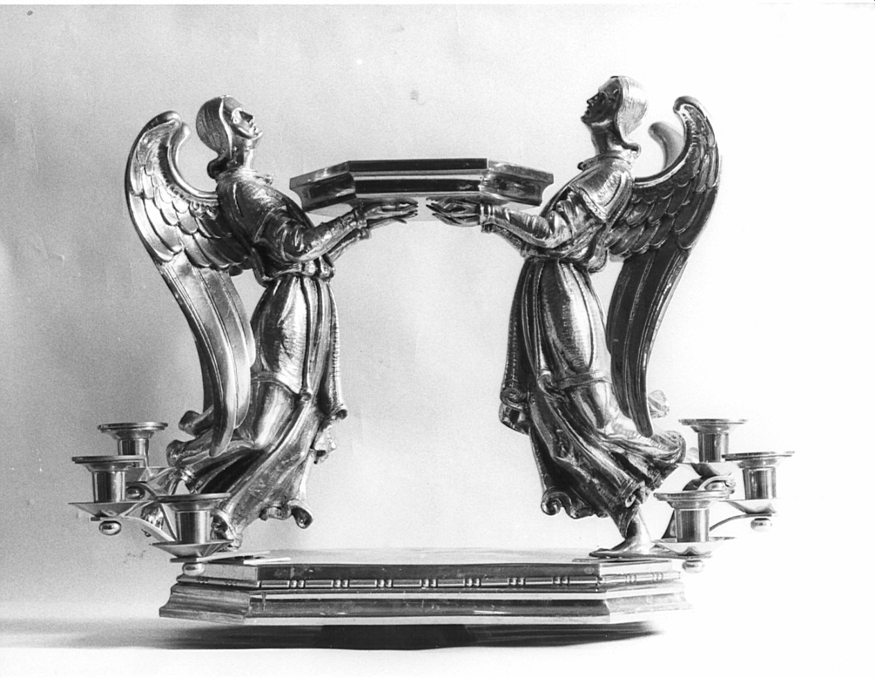 tronetto per esposizione eucaristica - bottega lombarda (sec. XX)