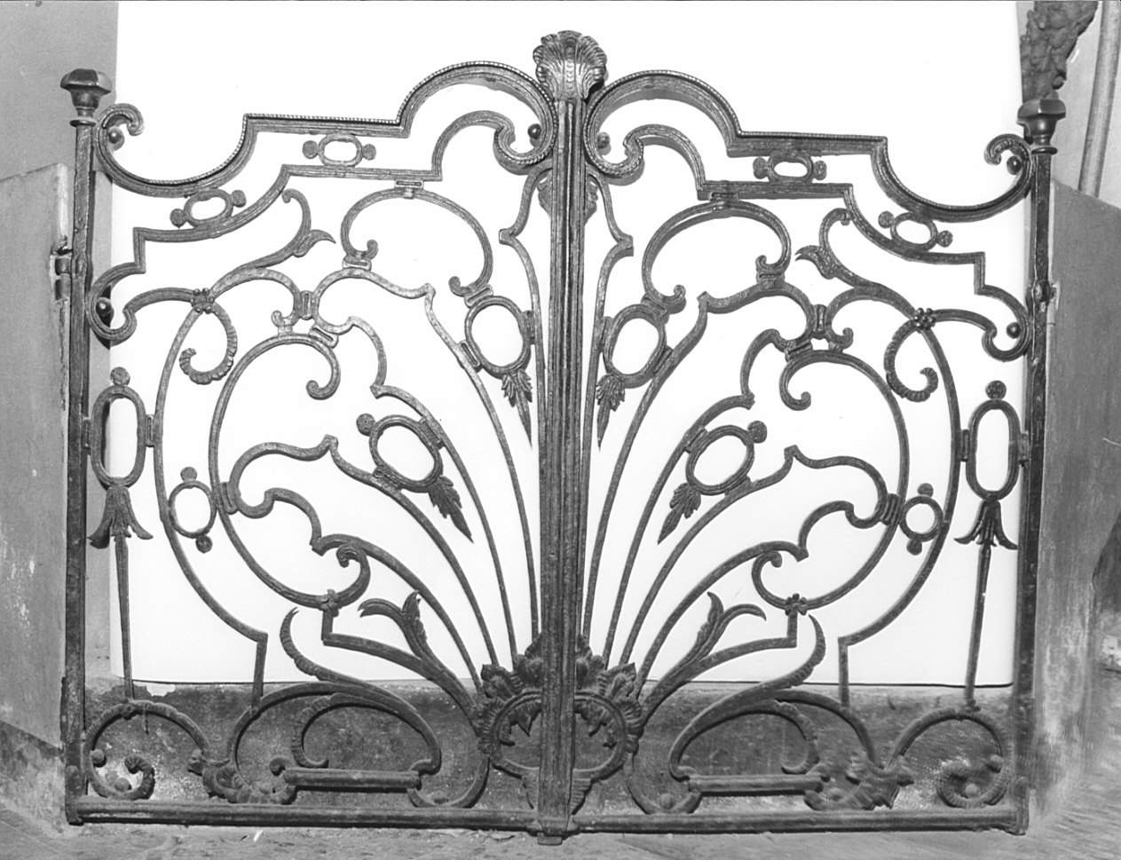 cancello, opera isolata - bottega lombarda (fine/inizio secc. XIX/ XX)