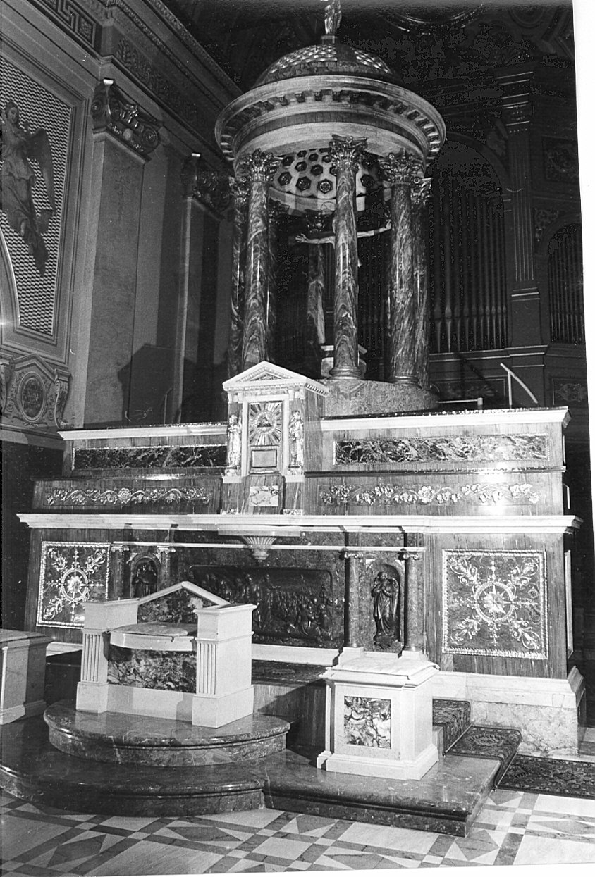 altare maggiore - bottega lombarda (sec. XIX)