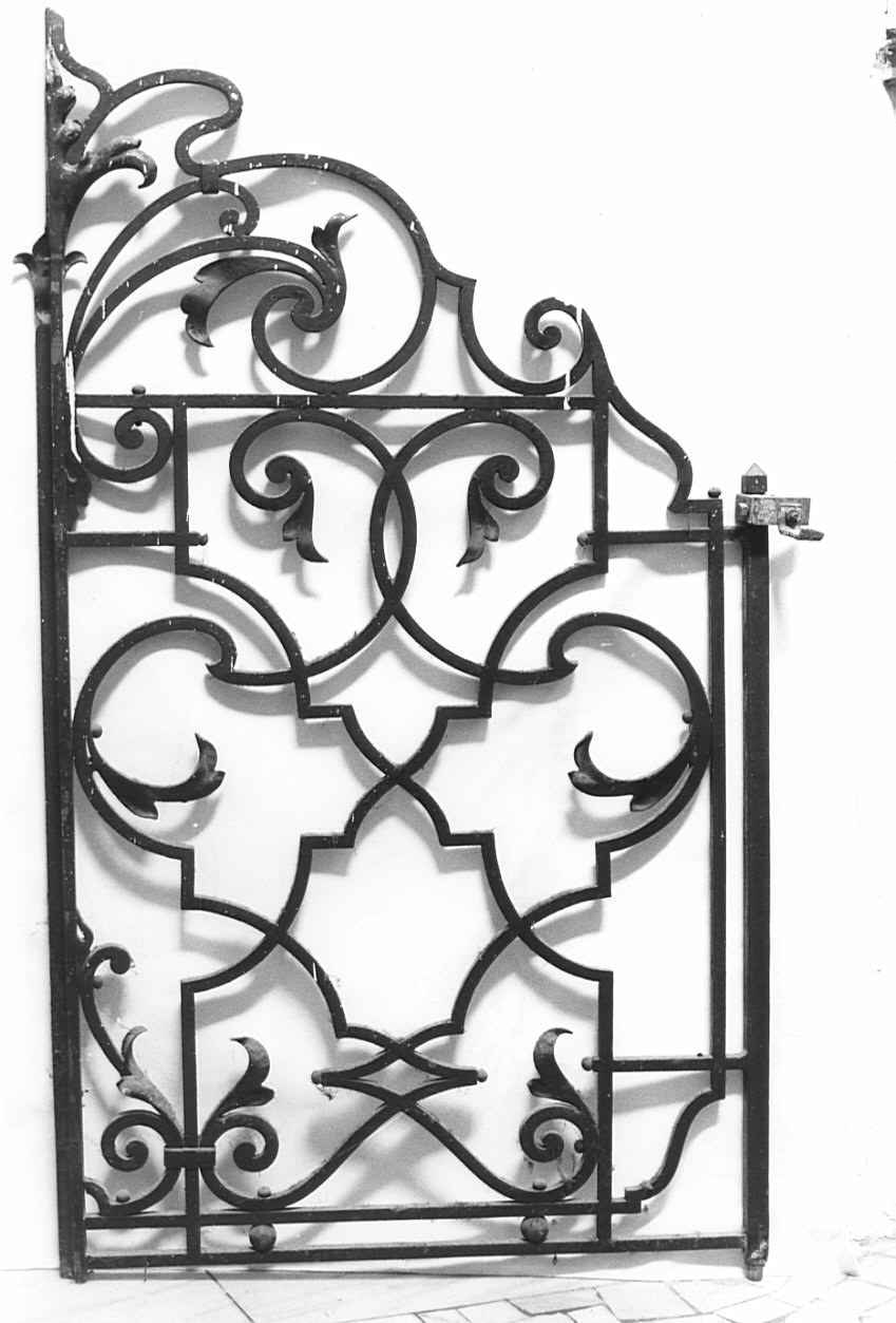 cancello, opera isolata - bottega lombarda (inizio sec. XX)