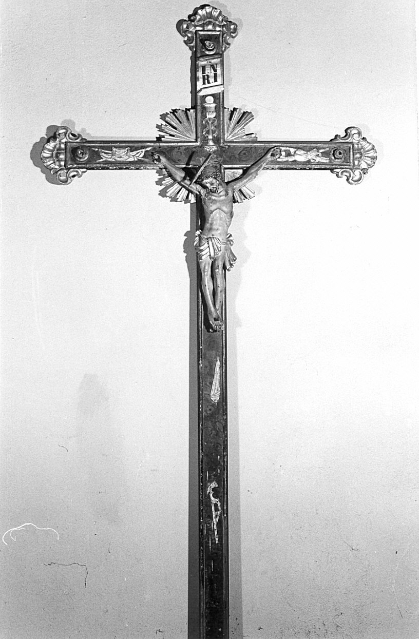 croce processionale - bottega lombarda (sec. XVIII)