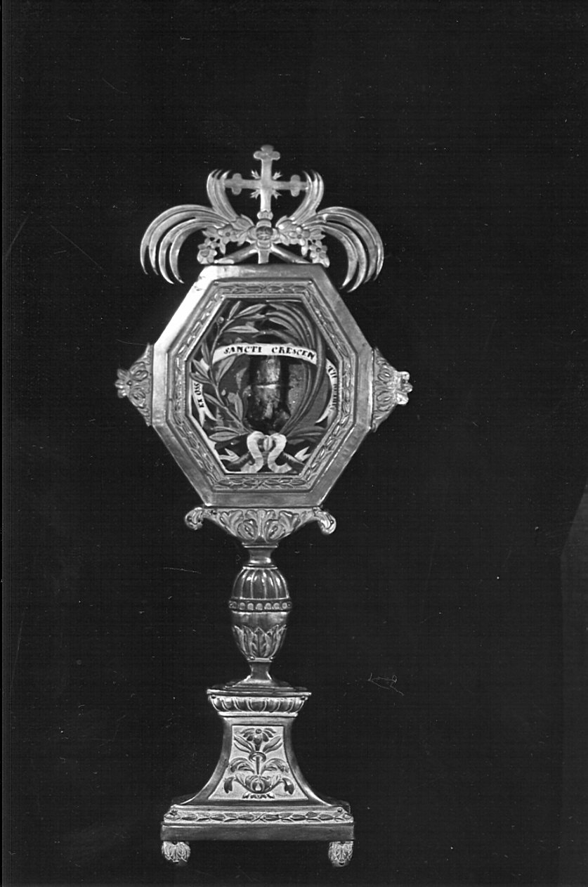 reliquiario, serie - bottega lombarda (sec. XIX)