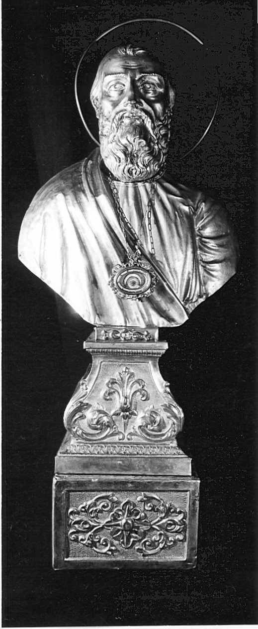 reliquiario - a busto, serie - bottega lombarda (sec. XIX)