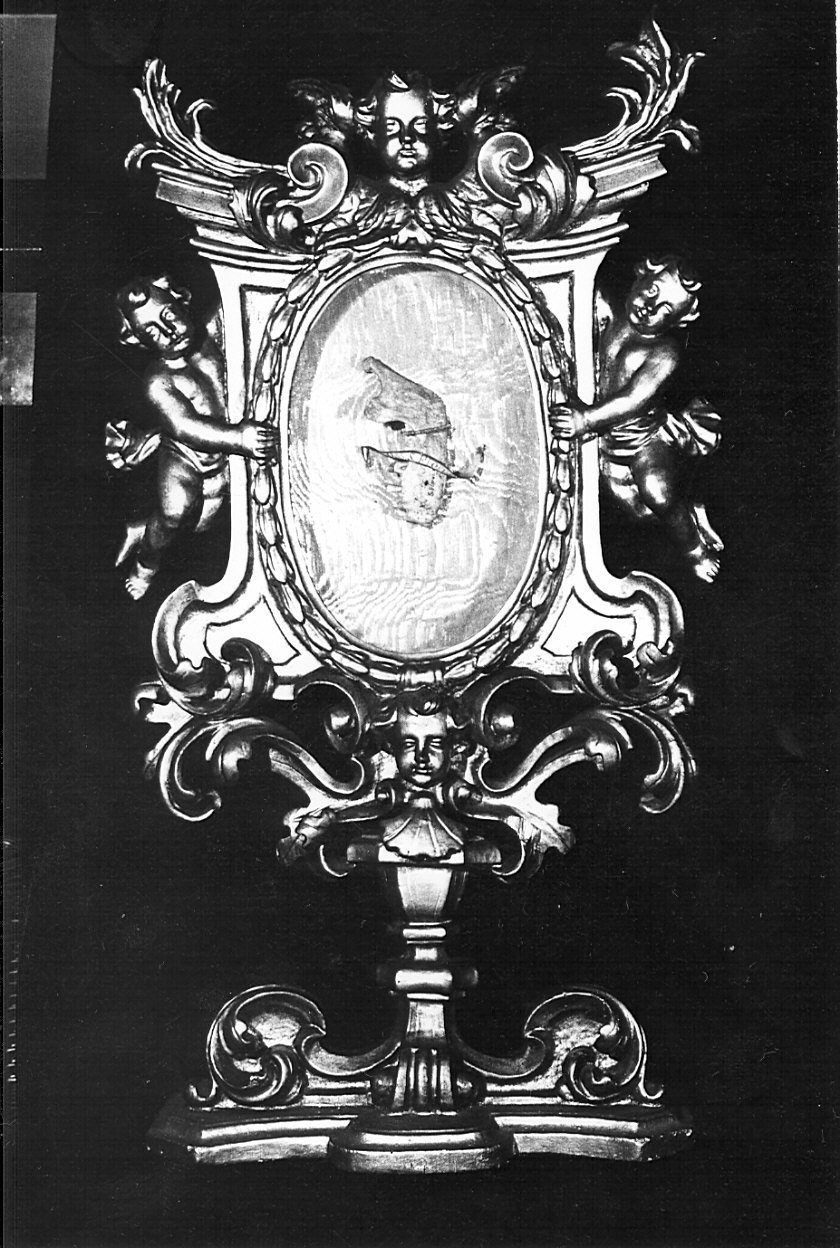 reliquiario - bottega lombarda (sec. XIX)