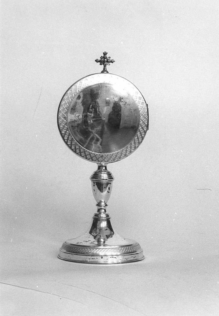 ostensorio, opera isolata - bottega lombarda (fine/inizio secc. XIX/ XX)