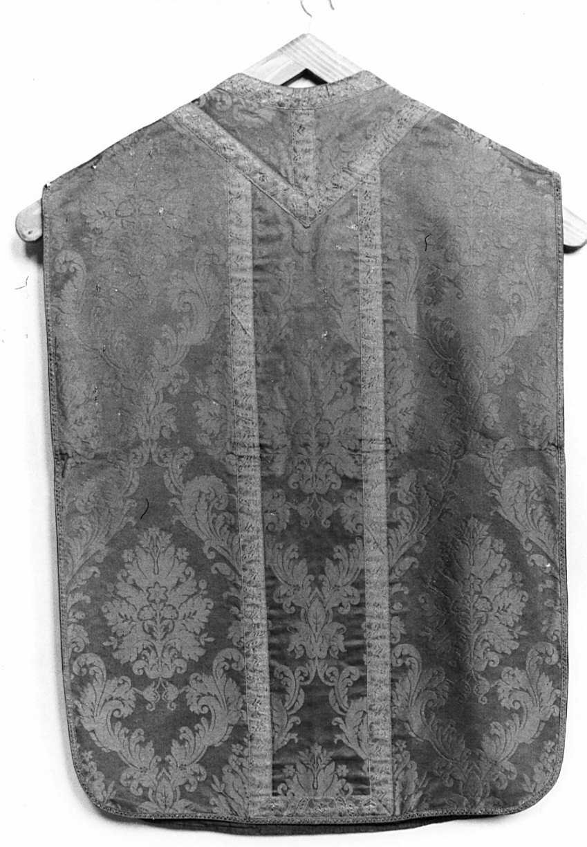 paramento liturgico - manifattura italiana (seconda metà sec. XIX)