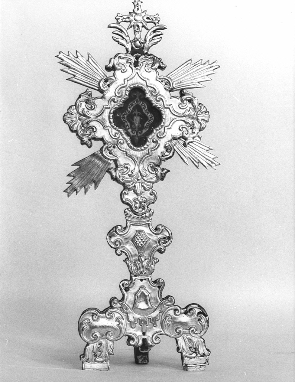 reliquiario - bottega lombarda (sec. XIX)