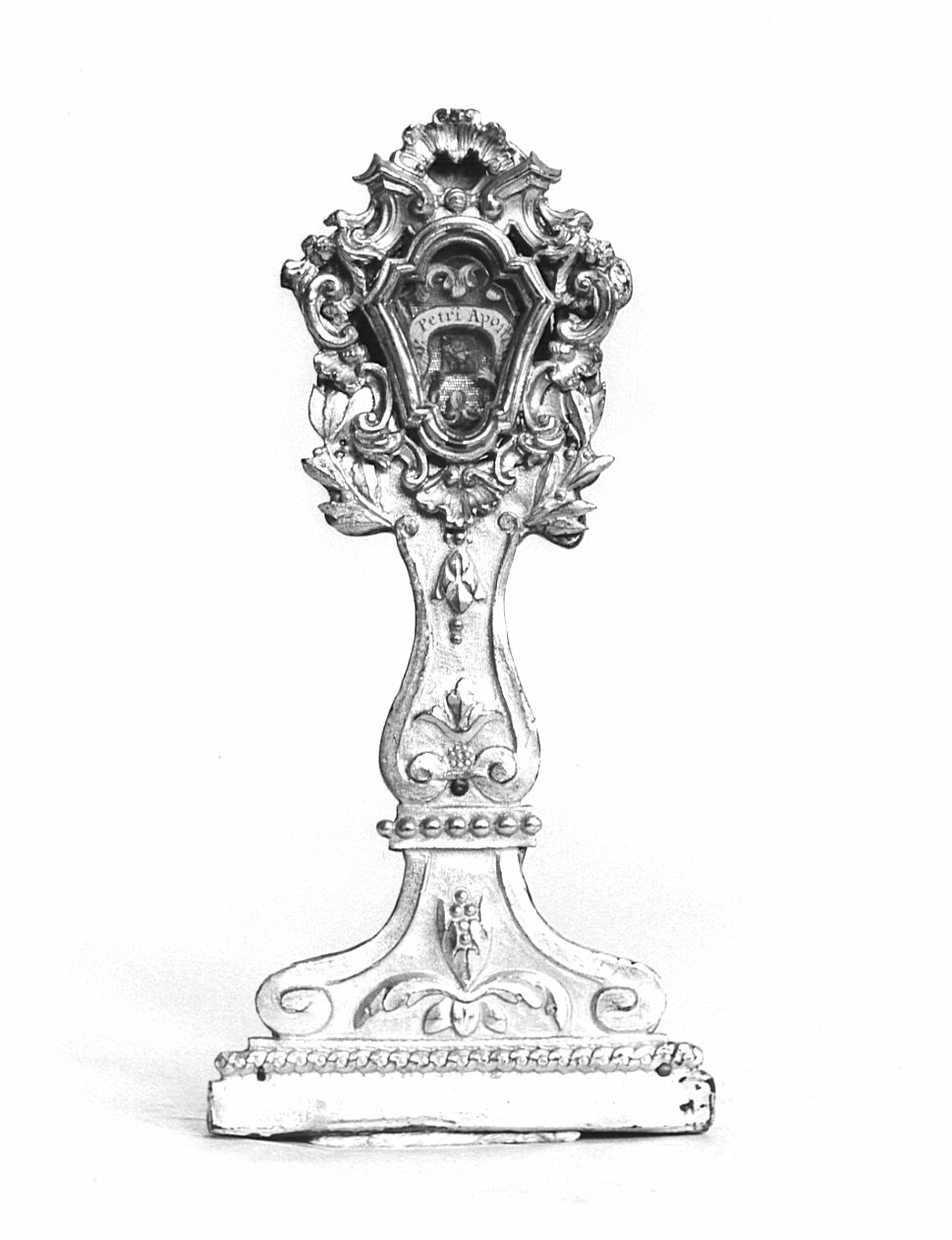 reliquiario - bottega lombarda (fine/inizio secc. XVIII/ XIX)