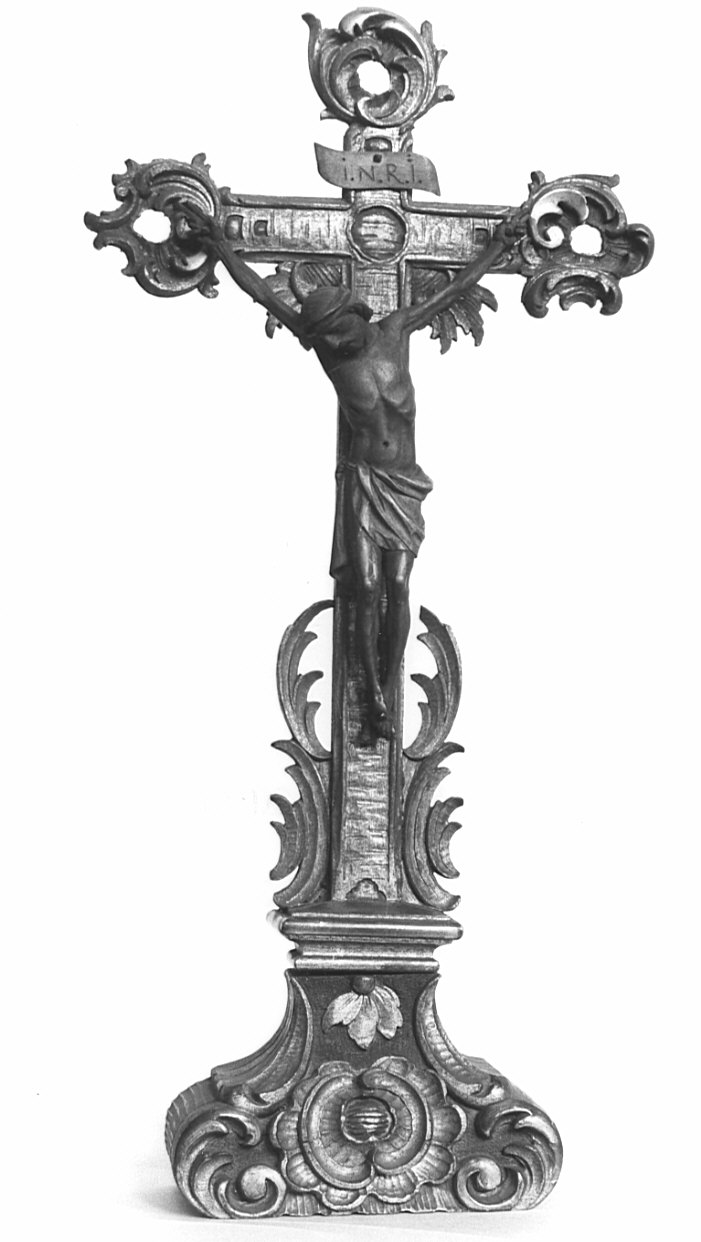 croce d'altare, opera isolata - bottega lombarda (inizio sec. XX)