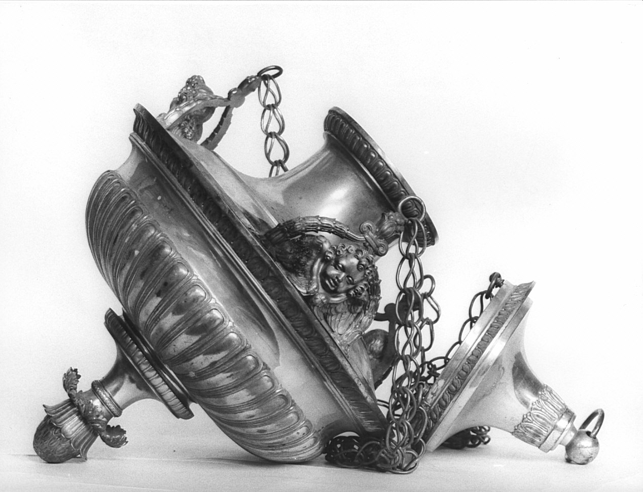 lampada pensile - bottega lombarda (inizio sec. XX)