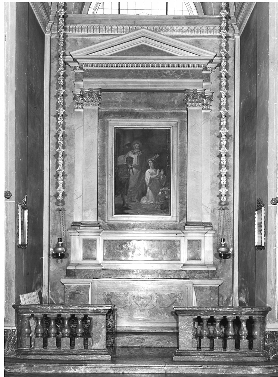 altare - bottega lombarda (sec. XIX)