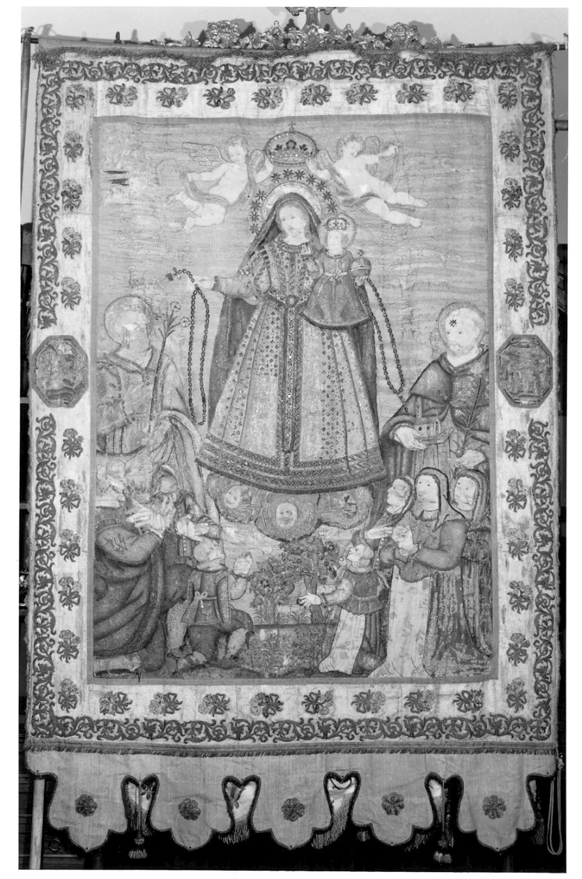 stendardo - manifattura lombarda (sec. XVII)