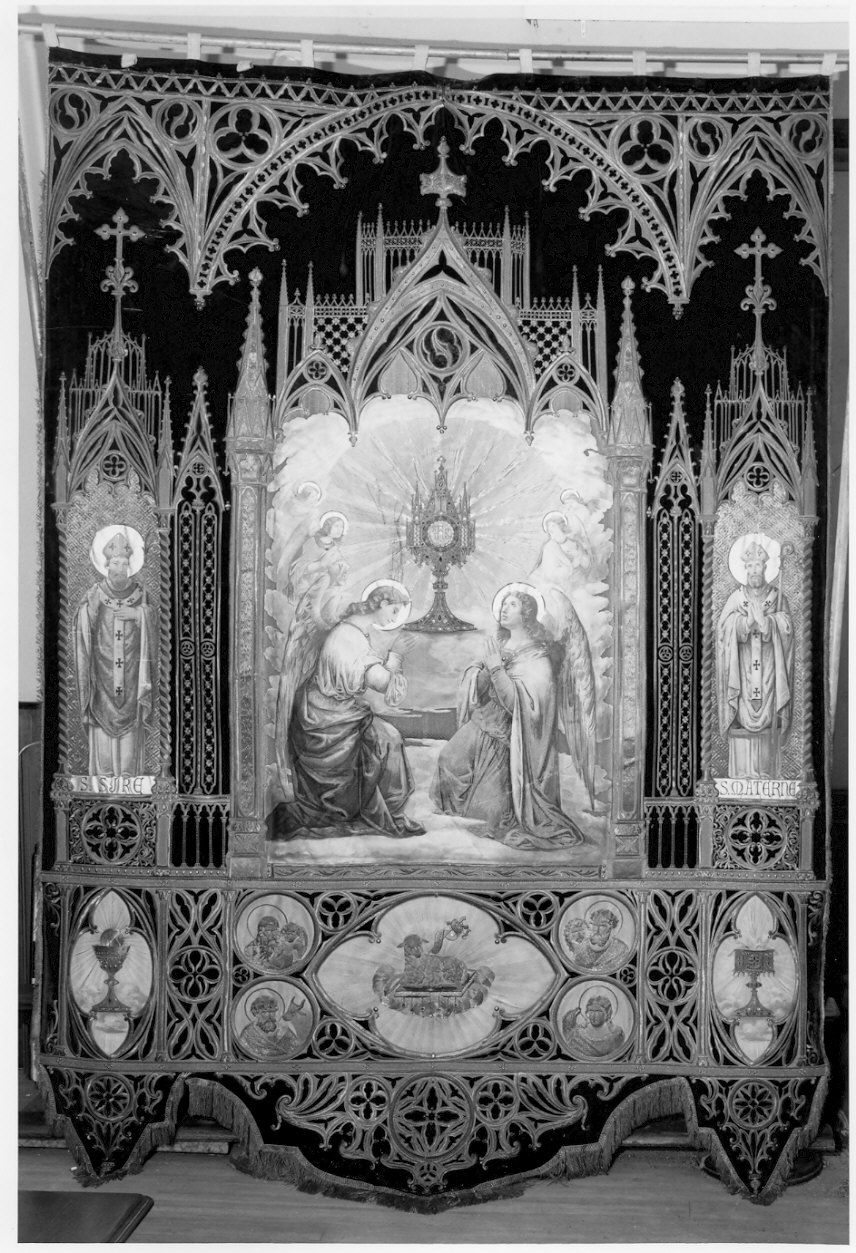 stendardo - manifattura lombarda (inizio sec. XX)