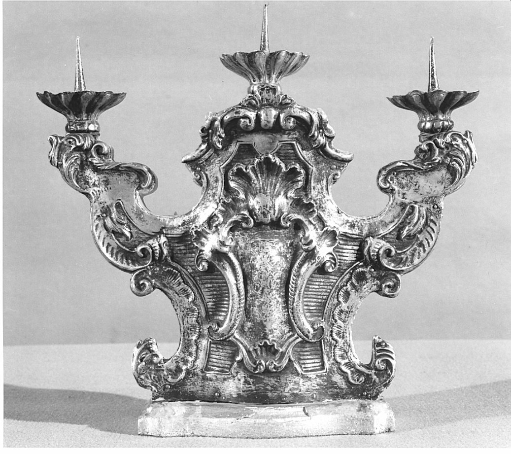 candelabro - bottega lombarda (sec. XVIII)