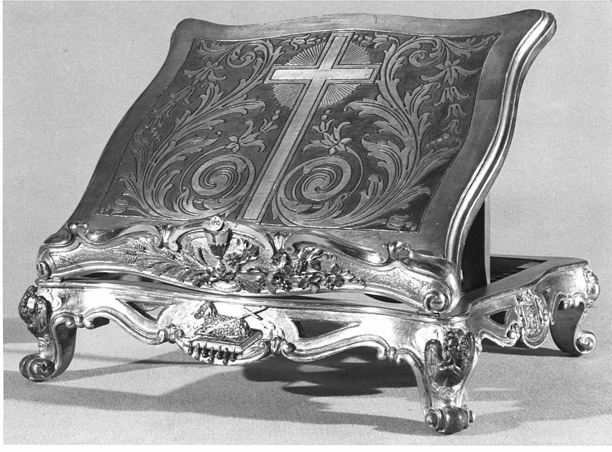 leggio, opera isolata - bottega lombarda (sec. XX)