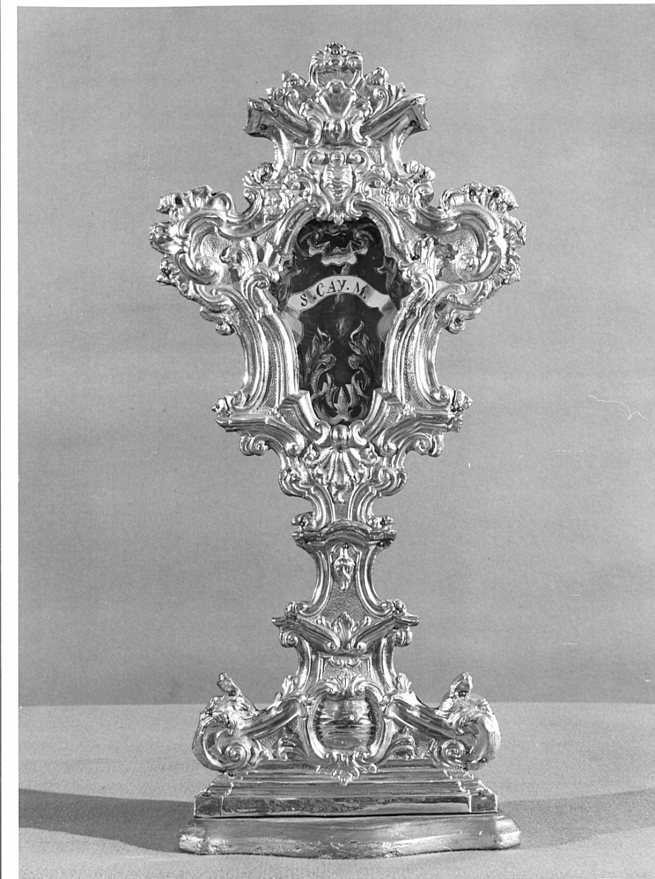 reliquiario - bottega lombarda (sec. XVIII)