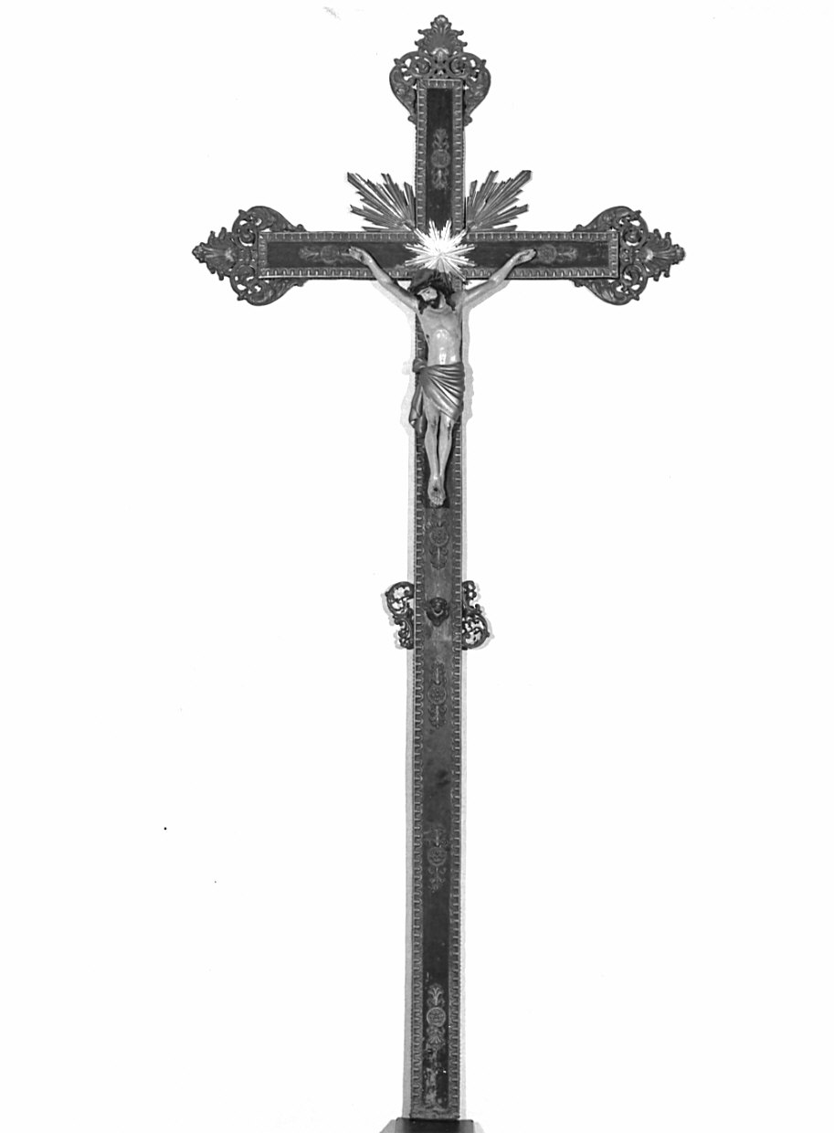 croce processionale - bottega lombarda (sec. XIX)