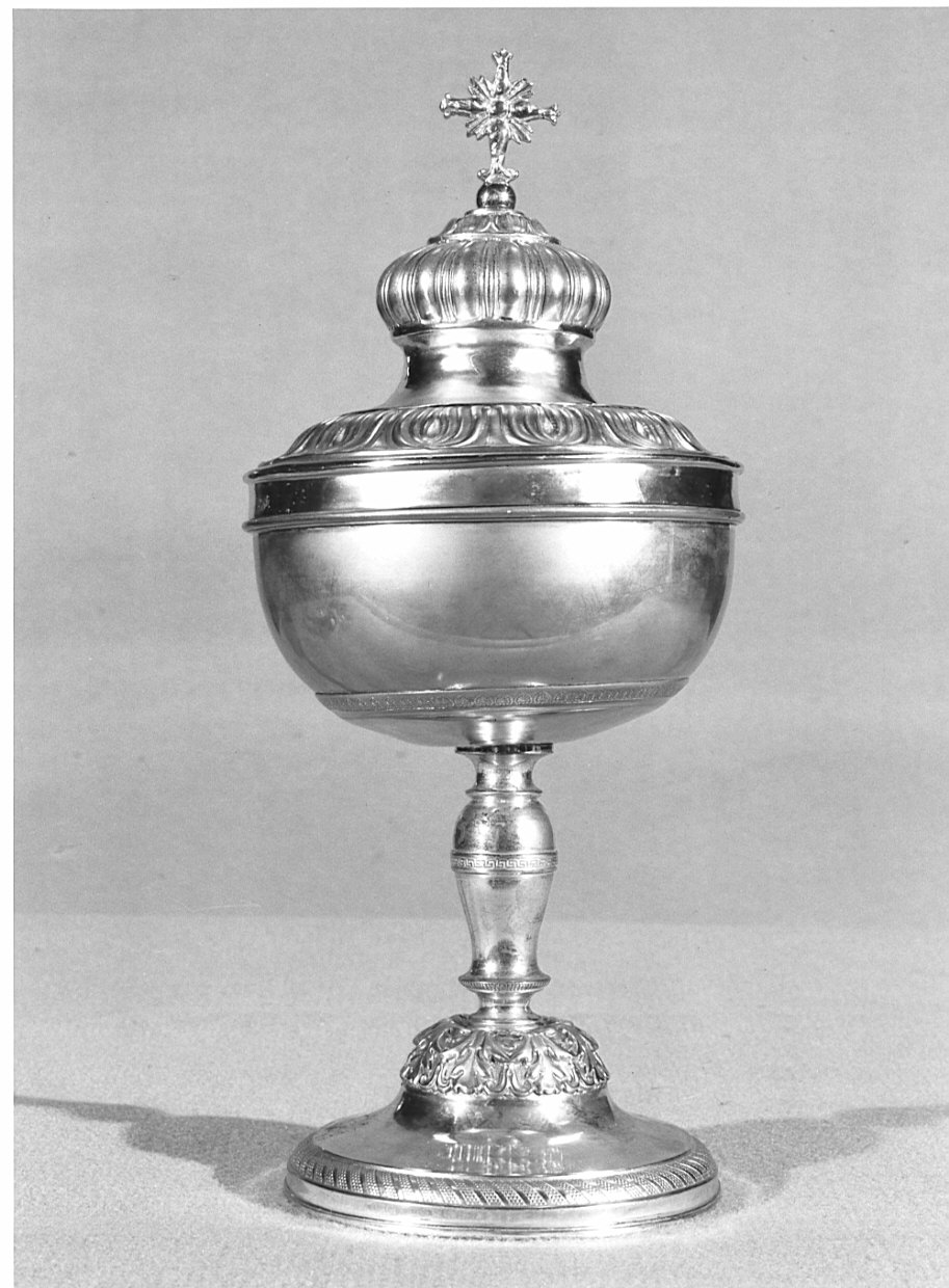 pisside, opera isolata - bottega lombarda (sec. XX)