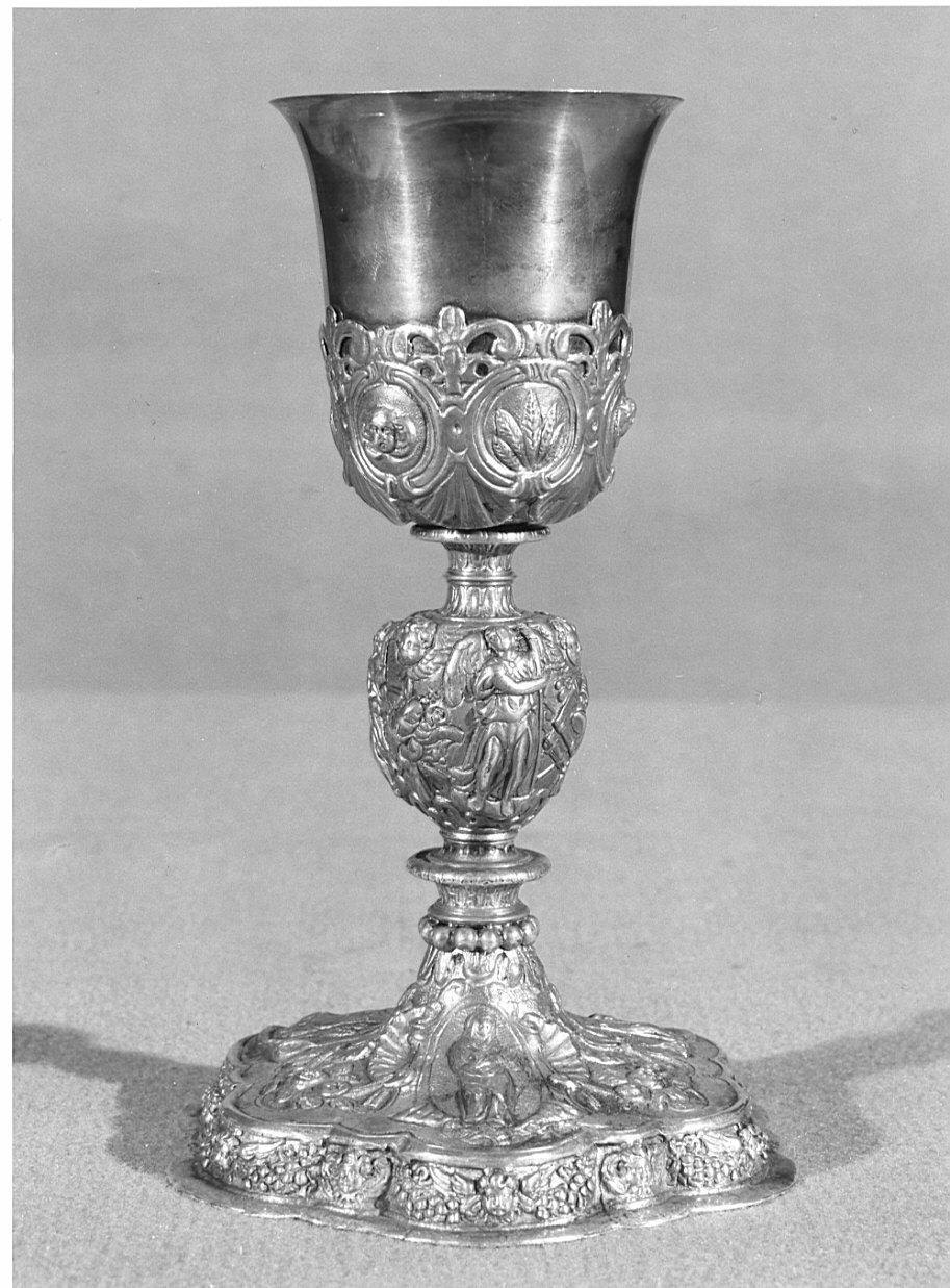 calice, opera isolata - bottega lombarda (sec. XVII)
