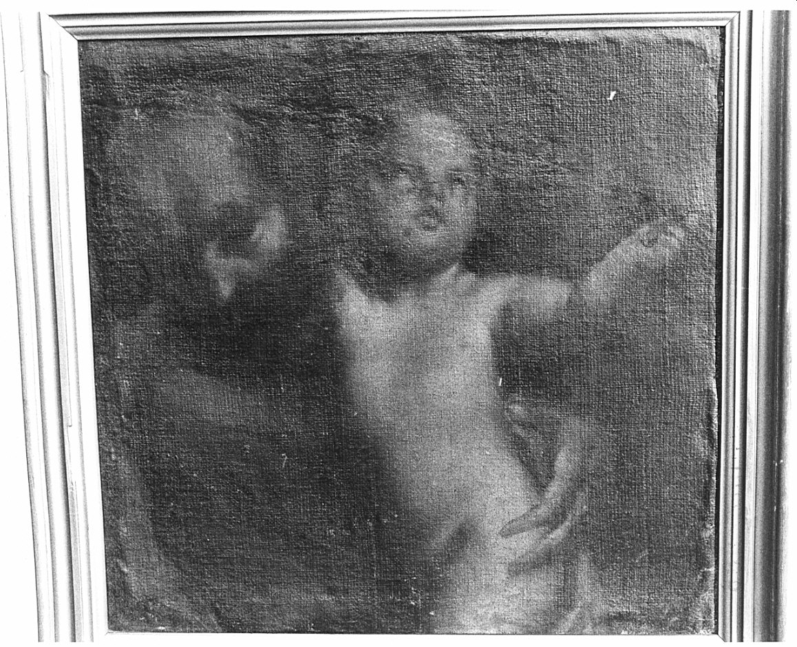 San Giuseppe e Gesù Bambino (dipinto, opera isolata) - ambito italiano (sec. XVII)