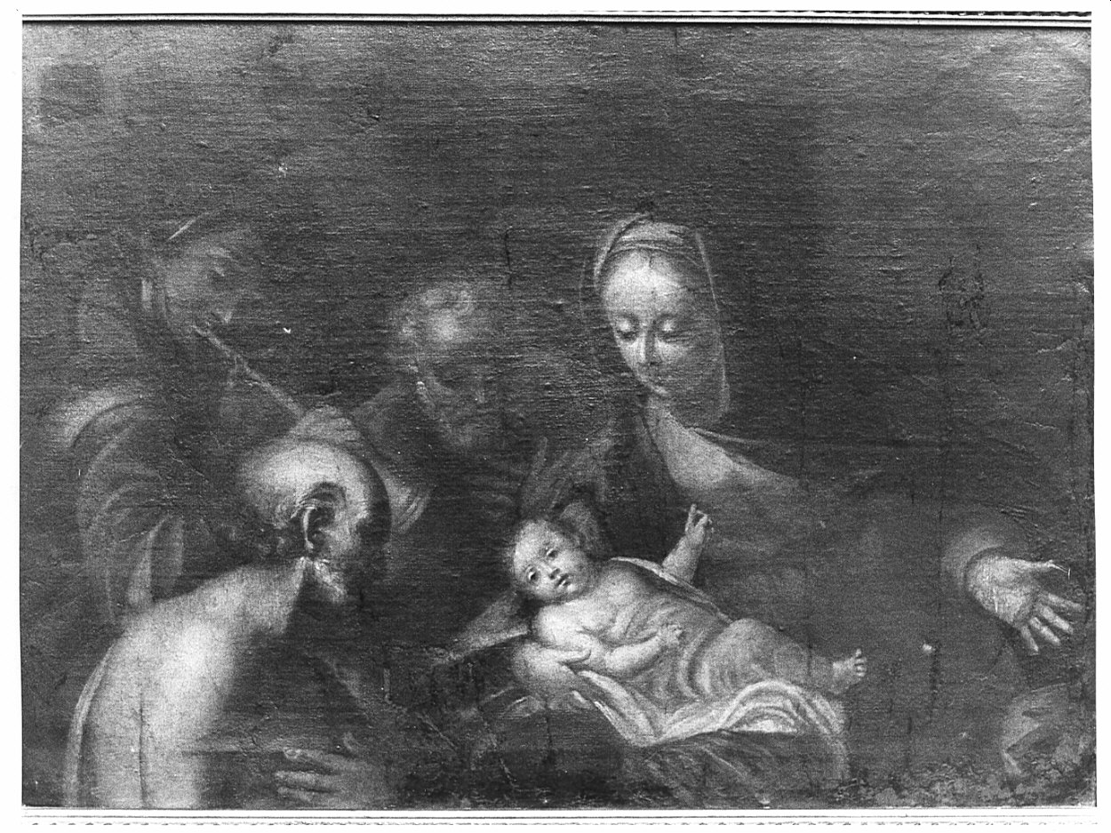 adorazione dei pastori (dipinto, opera isolata) - ambito italiano (secc. XVII/ XVIII)