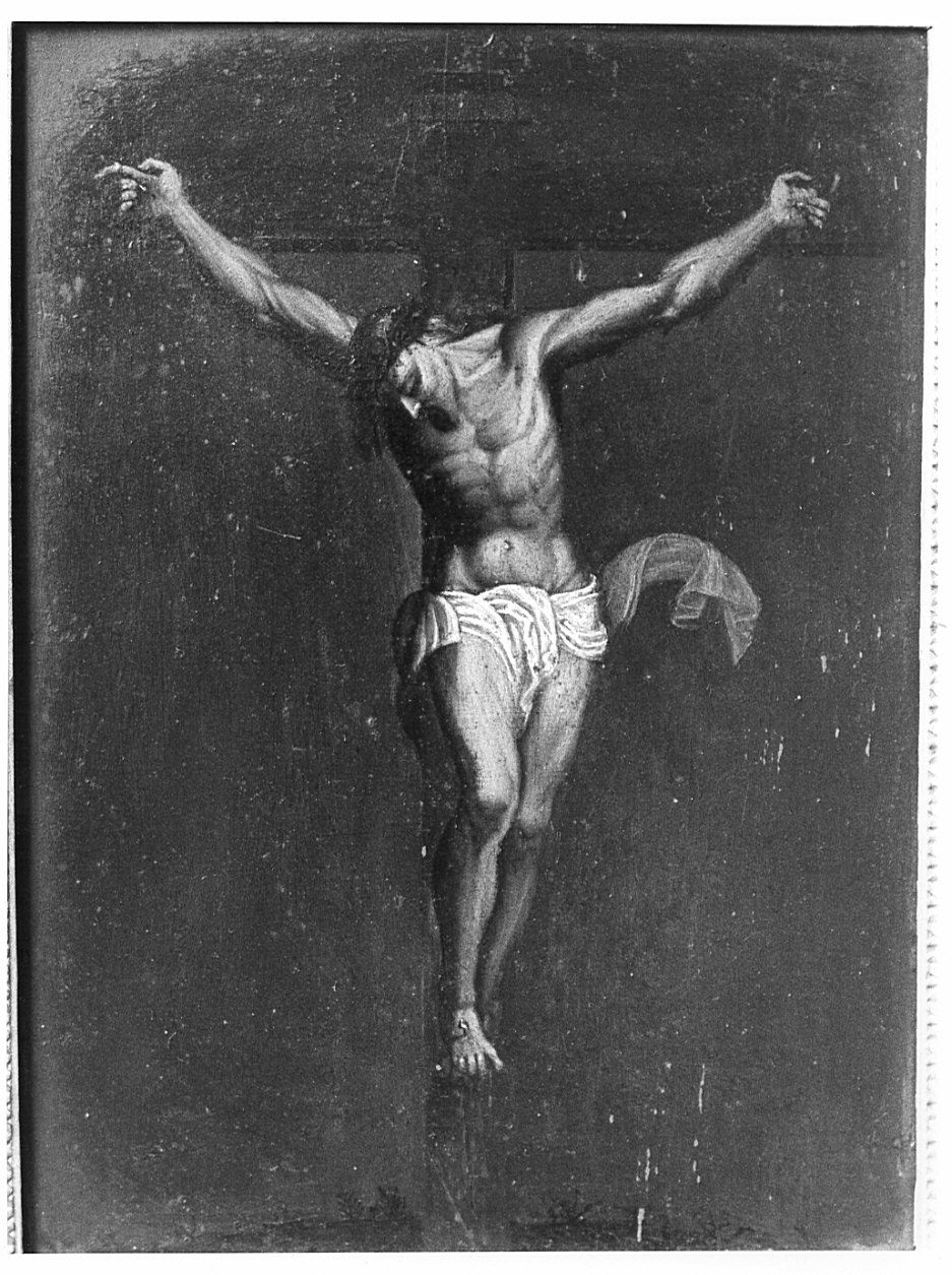 Cristo crocifisso (dipinto, opera isolata) - ambito italiano (sec. XVIII)