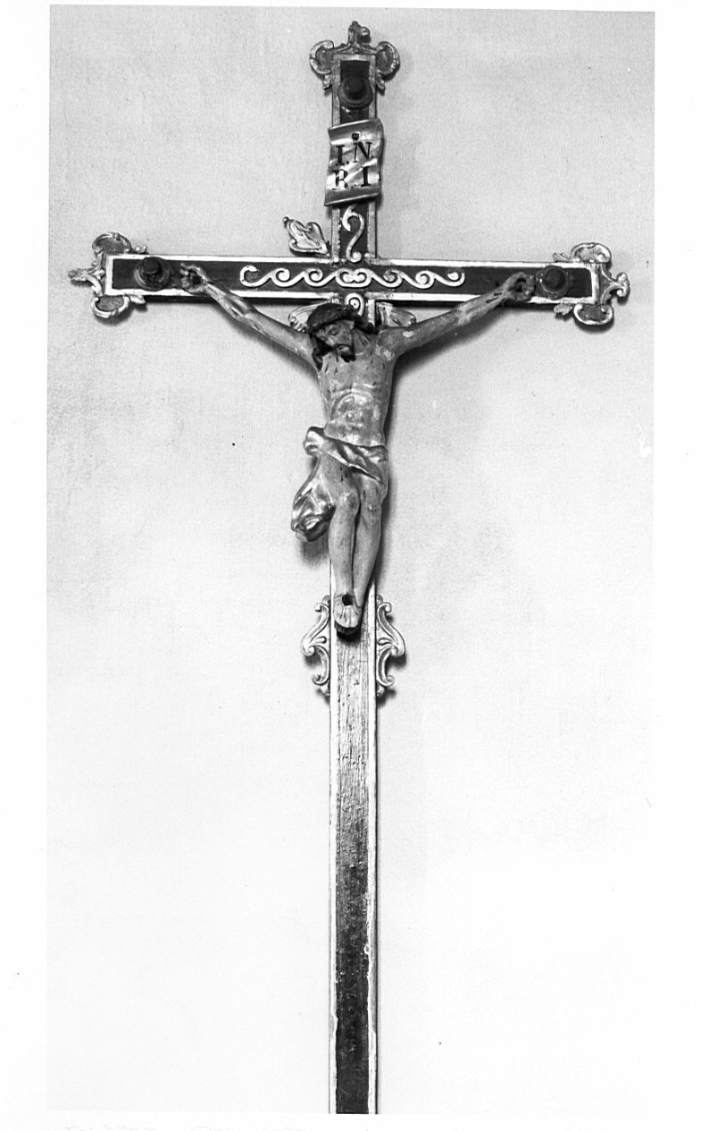 croce processionale, opera isolata - bottega lombarda (sec. XIX)