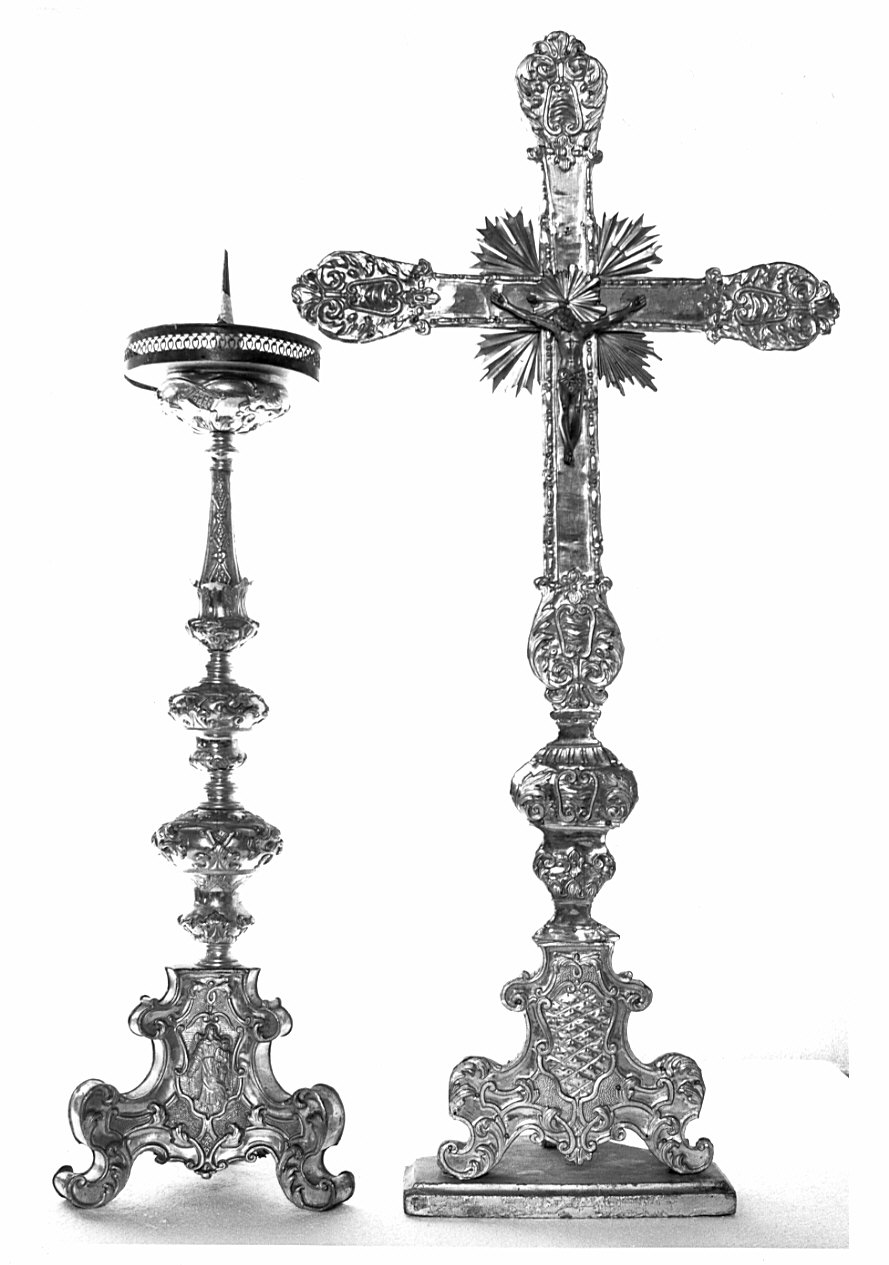 servizio d'altare, insieme - bottega lombarda (sec. XVIII)