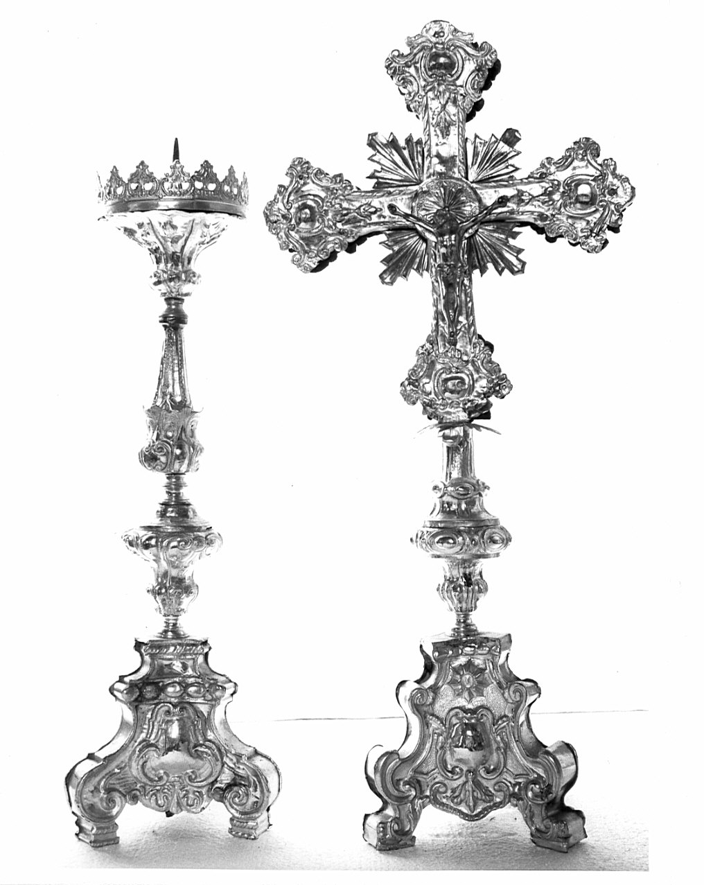 servizio d'altare, insieme - bottega lombarda (sec. XVIII)