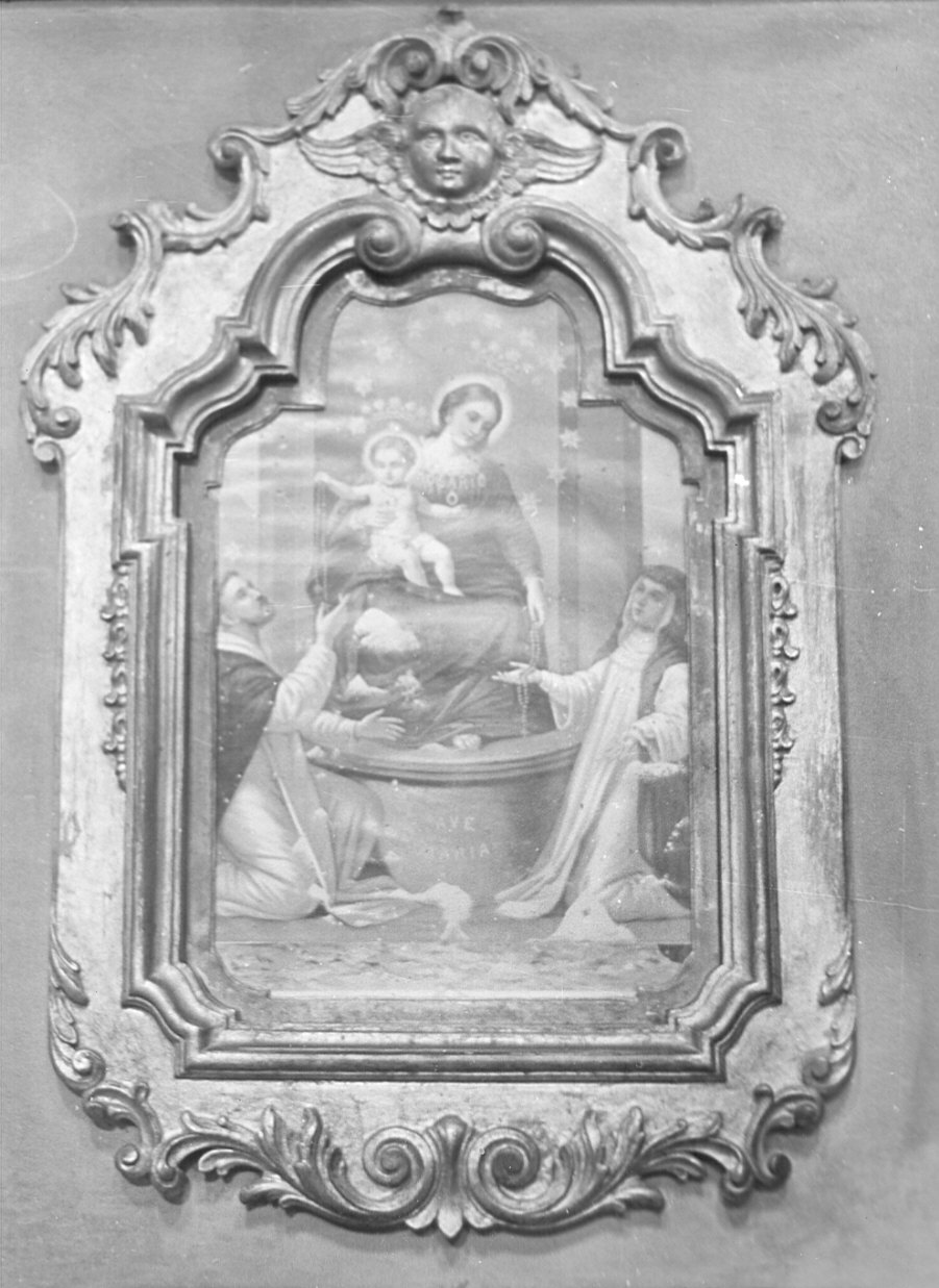 cornice di dipinto, opera isolata - bottega lombarda (sec. XVIII)