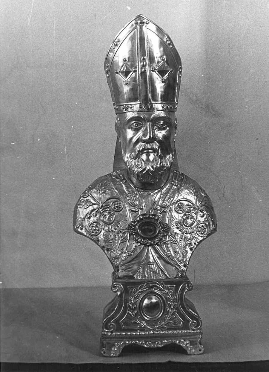 Sant'Alessandro Sauli (reliquiario - a busto, opera isolata) - bottega lombarda (sec. XVIII)