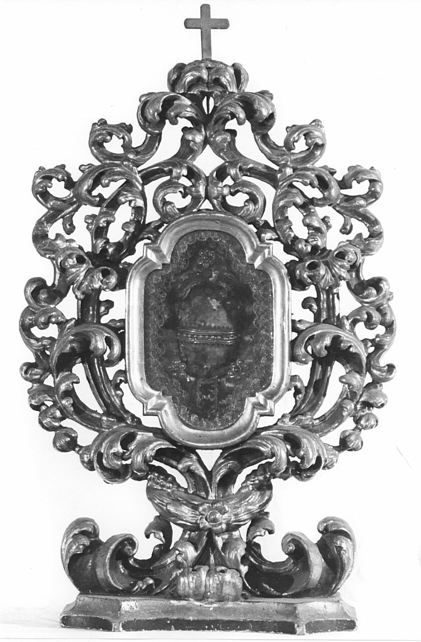 reliquiario - a ostensorio, coppia - bottega lombarda (seconda metà sec. XVII)