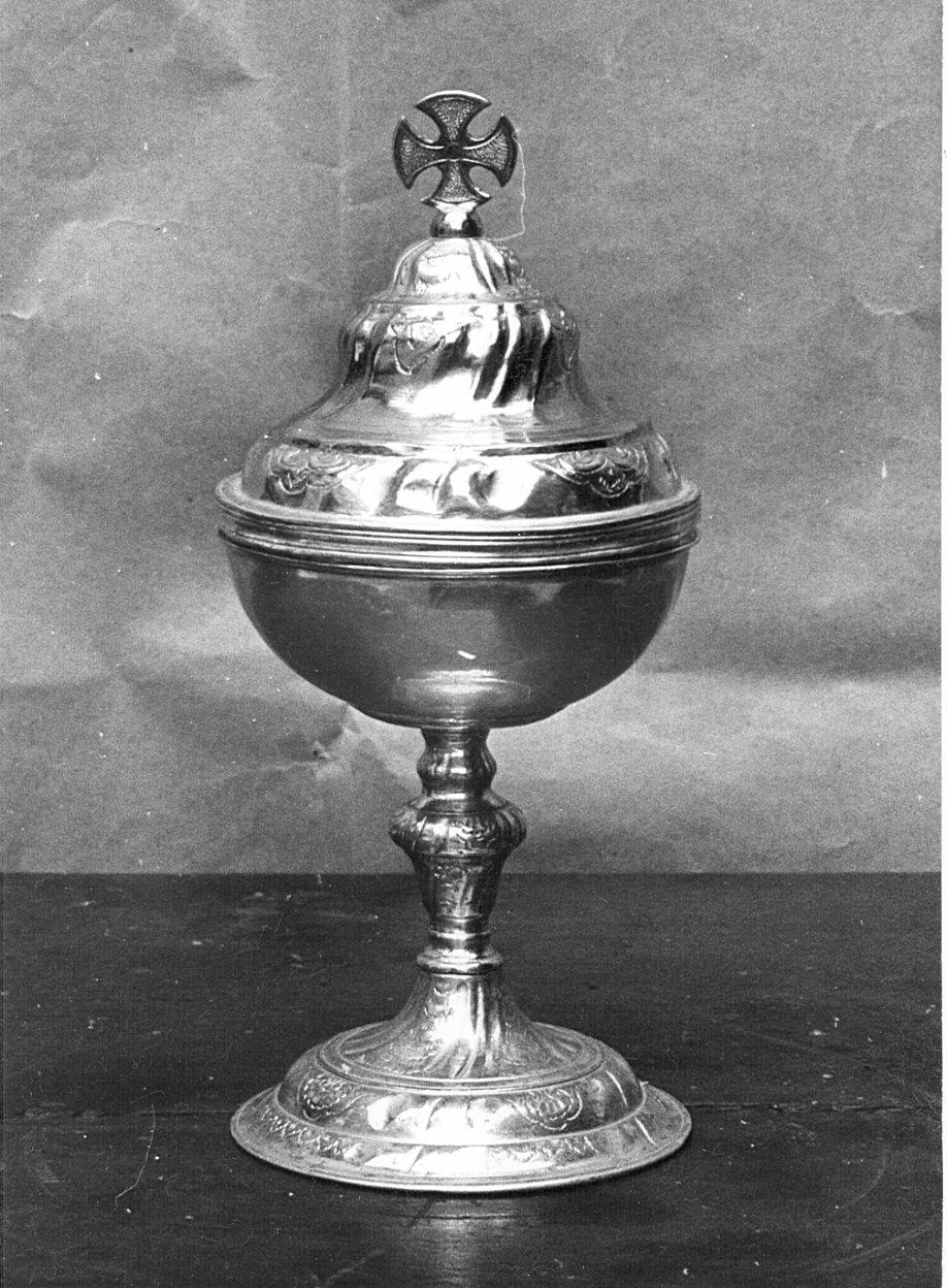 pisside, opera isolata - bottega lombarda (sec. XVIII)