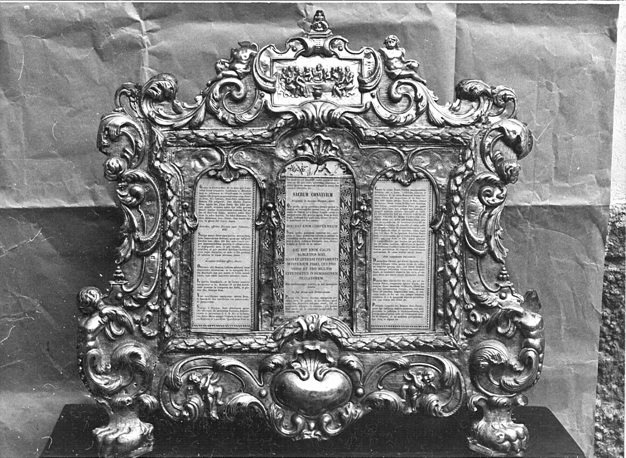 cartagloria, opera isolata - bottega veneziana (sec. XVIII)