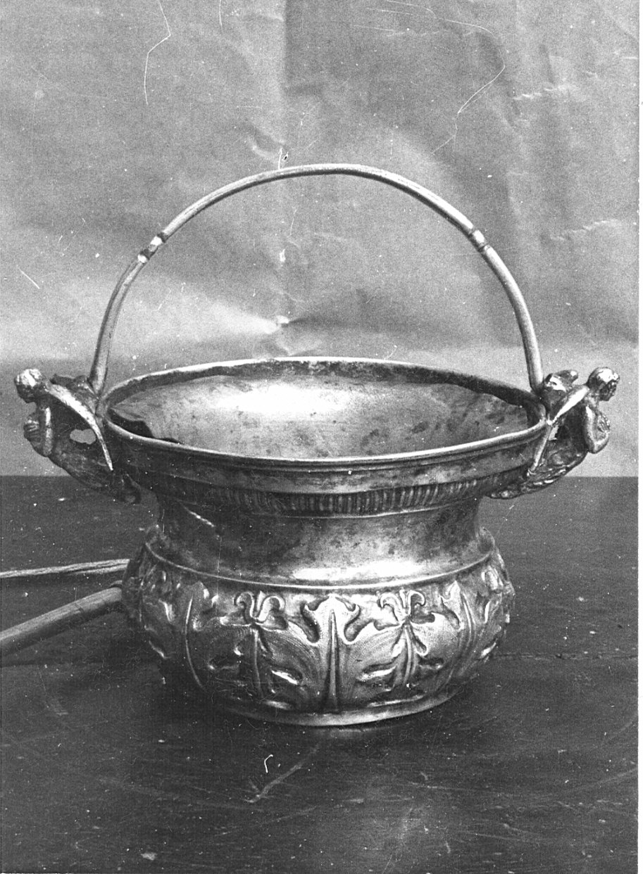 servizio per aspersione, insieme - bottega lombarda (sec. XIX)