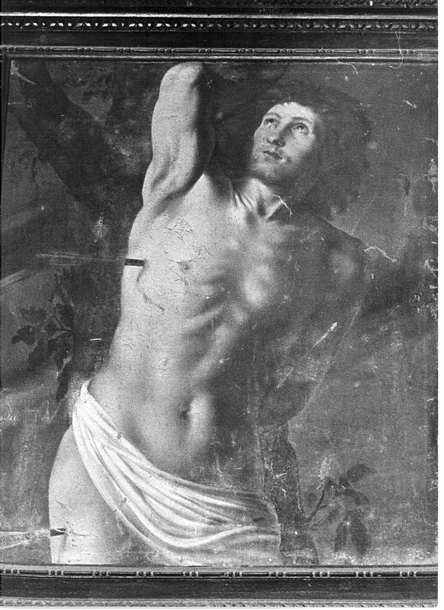 San Sebastiano (dipinto, opera isolata) - ambito lombardo (sec. XVII)