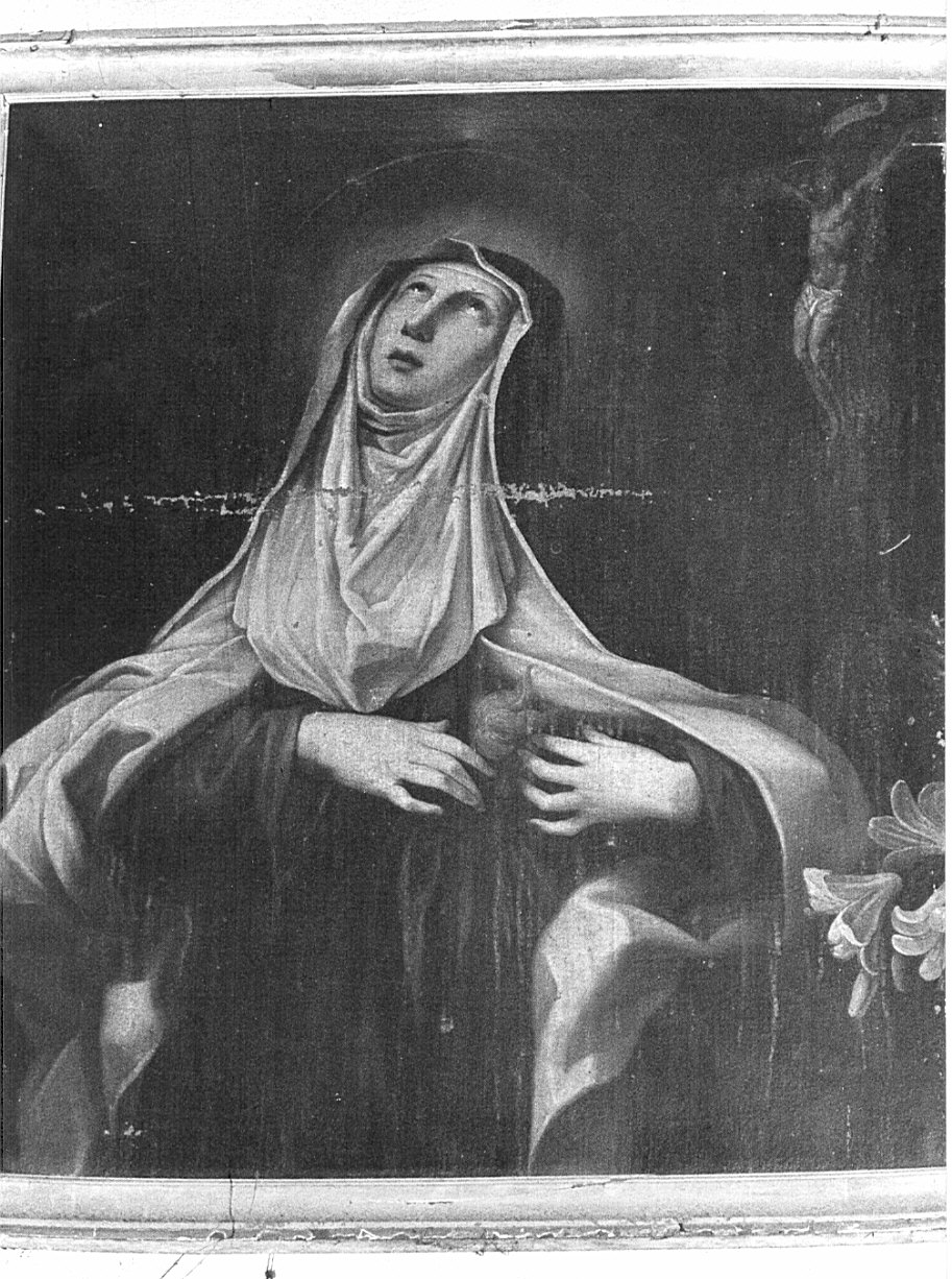 Santa Teresa d'Avila (dipinto, opera isolata) - ambito lombardo (sec. XVIII)