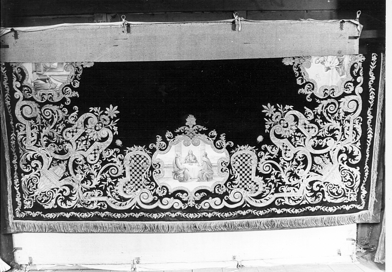 coltre funebre, opera isolata - manifattura lombarda (metà sec. XIX, sec. XX)