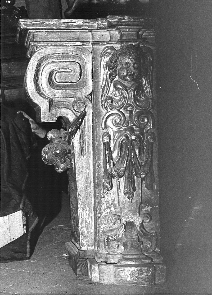 lesena, coppia - bottega lombarda (prima metà sec. XVII)