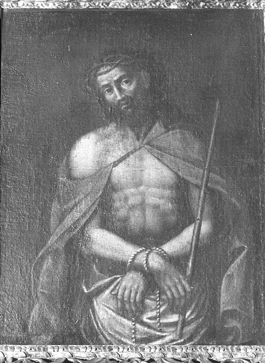 Ecce Homo (dipinto, opera isolata) - ambito lombardo (sec. XVII)
