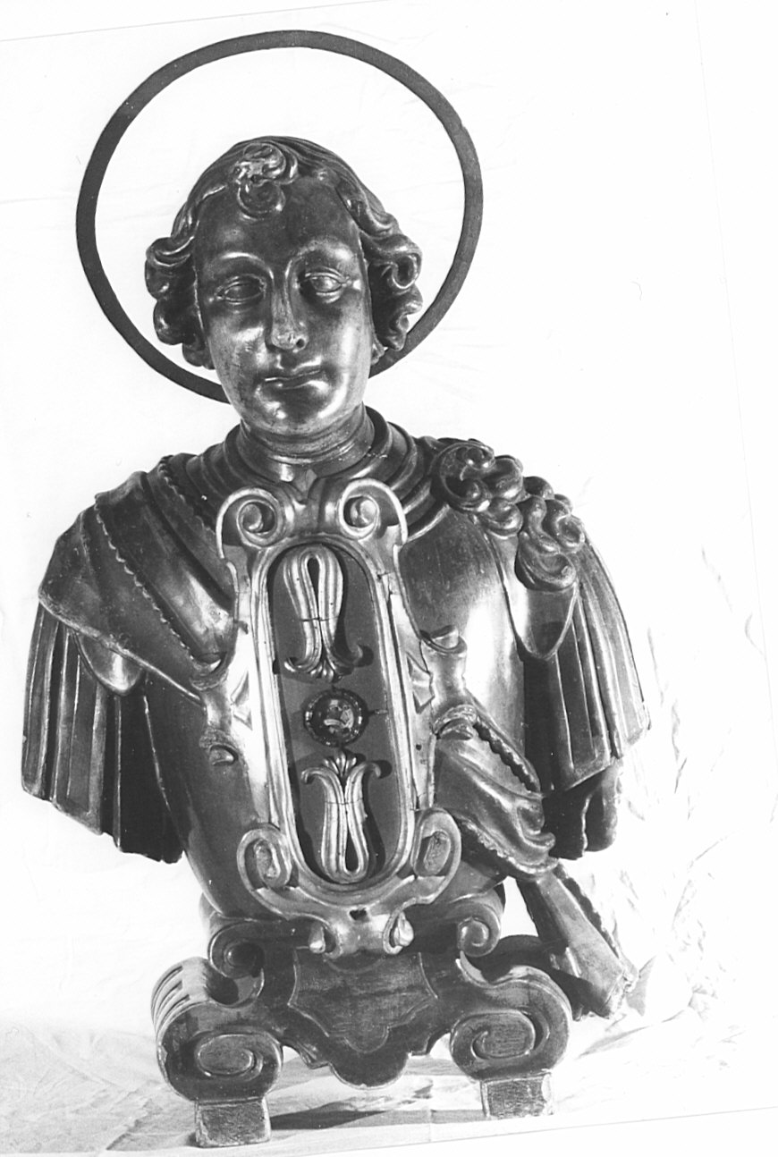 reliquiario - a busto, opera isolata - bottega lombarda (sec. XVII)