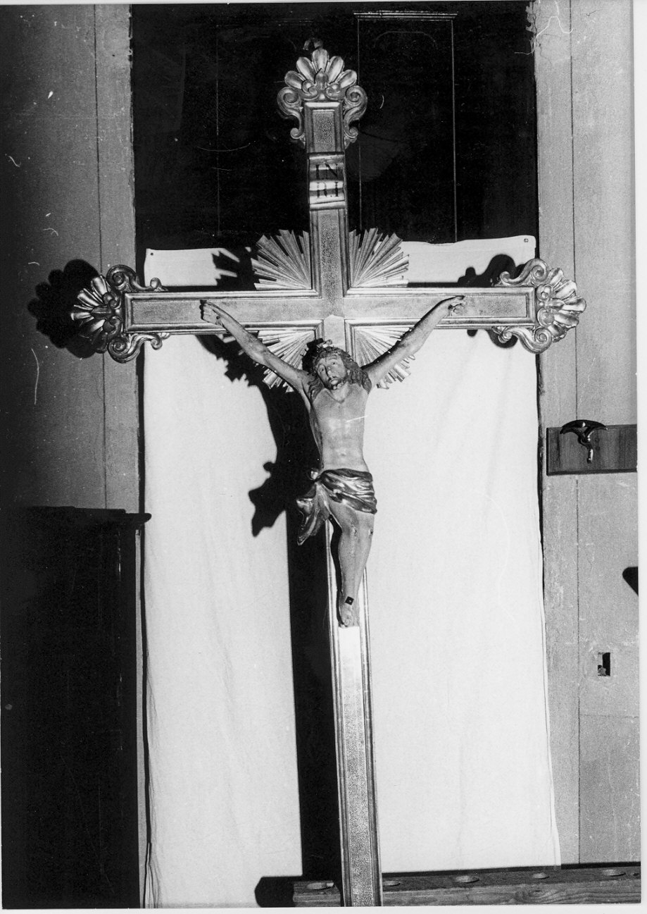 croce, opera isolata - bottega lombarda (seconda metà sec. XIX)