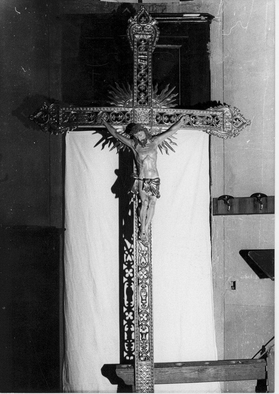 croce processionale, coppia - bottega lombarda (seconda metà sec. XIX)