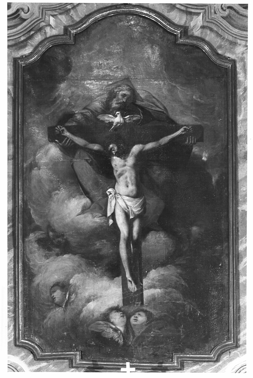 Trinità (dipinto, opera isolata) - ambito lombardo (secc. XVII/ XVIII)